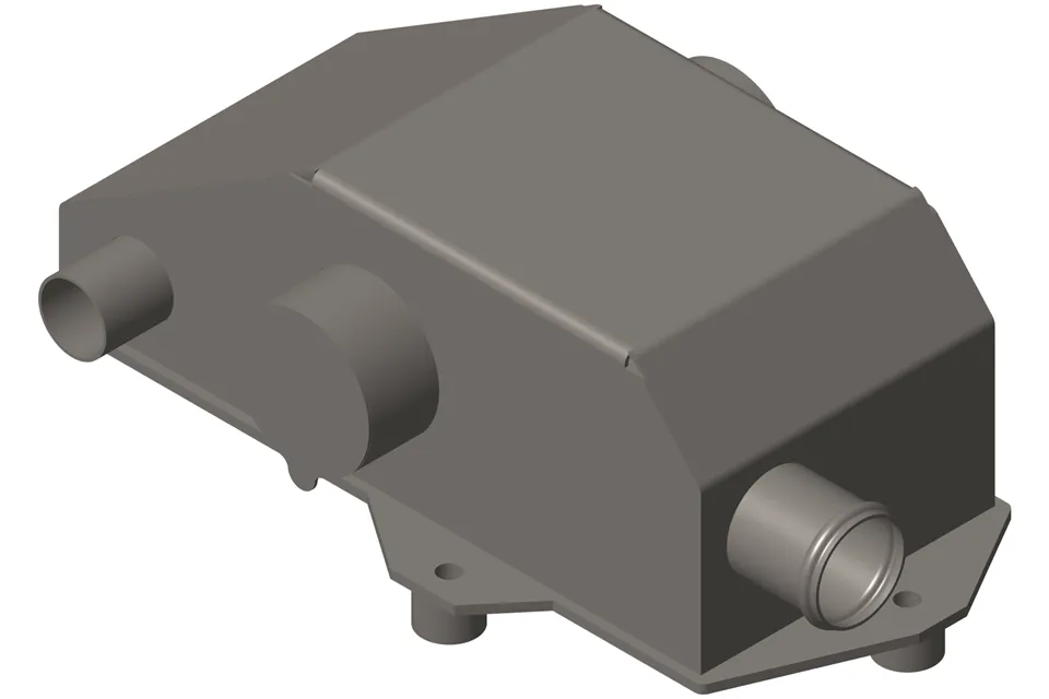 Scagaire Crankcase Berther 3636916 le haghaidh cummins