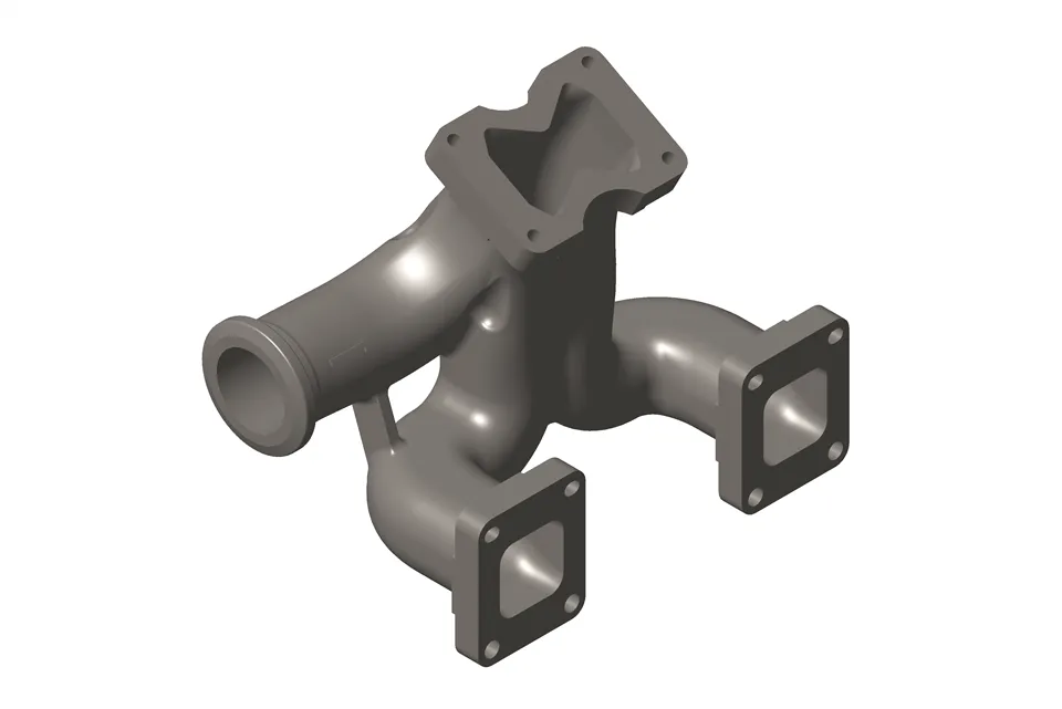 Excellent Quality QSK60 3642651 Exhaust Manifold For Cummins Excellent Quality QSK60 3642651 Exhaust Manifold For Cummins