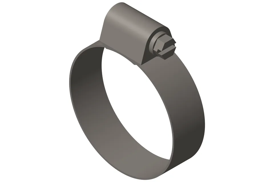 Díolacháin te cummins codanna díosail 3010518 hose clamp do chodanna innill cummins qsk60