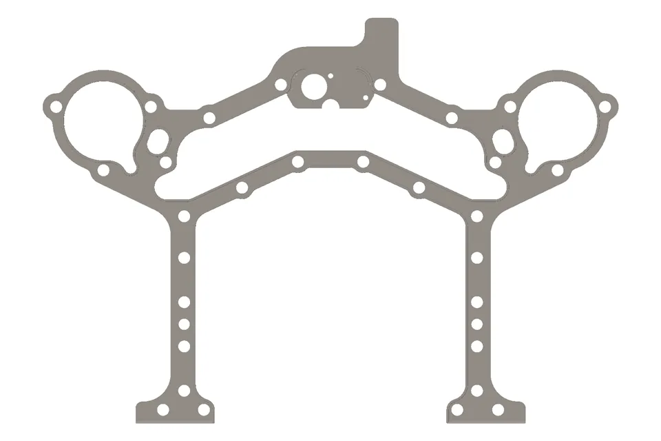 Páirteanna Spare Cummins 4006223 QSK60 Gasket Tithíochta Flywheel